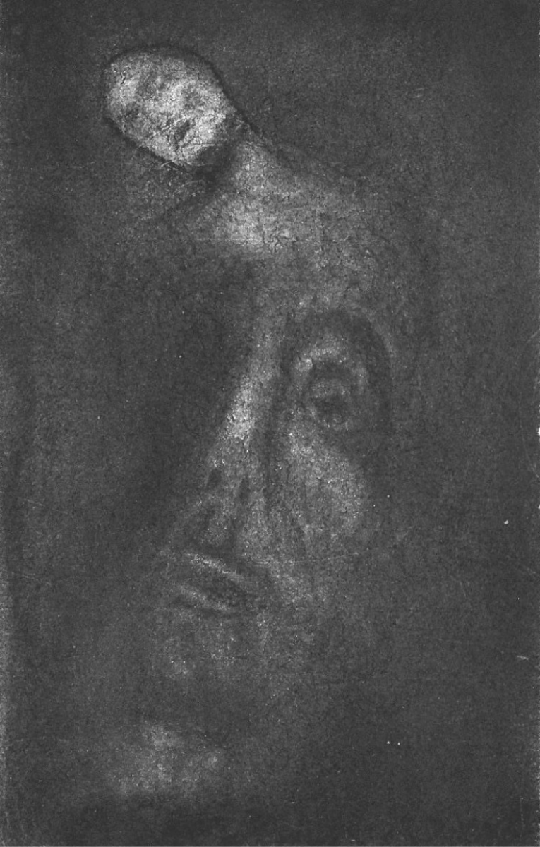 Intuitive charcoal rendition of a dream